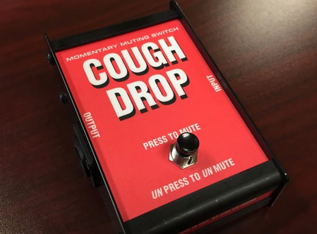Cough Button Microphone